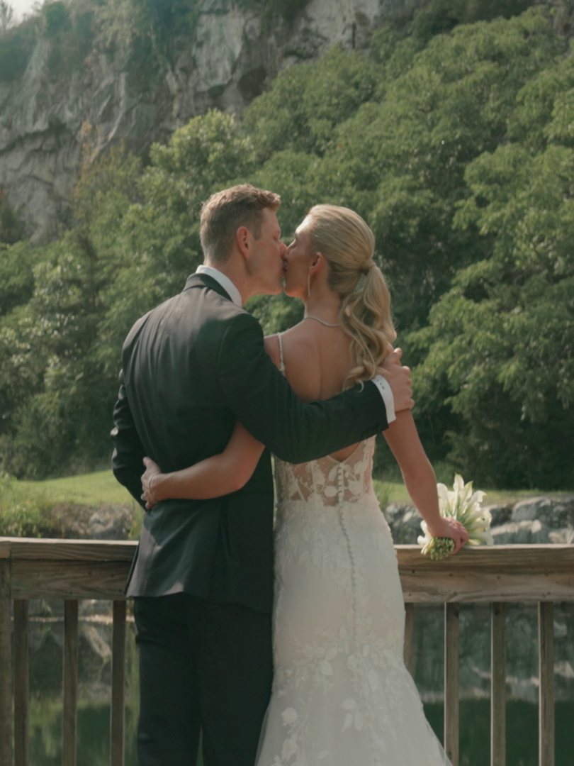 Mike & Sam's wedding film at Crystal Springs Resort